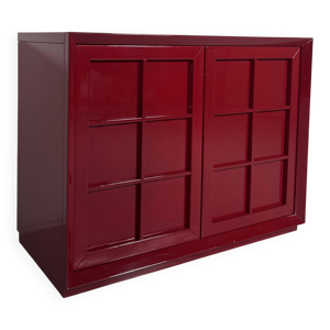 Buffet laqué rouge de