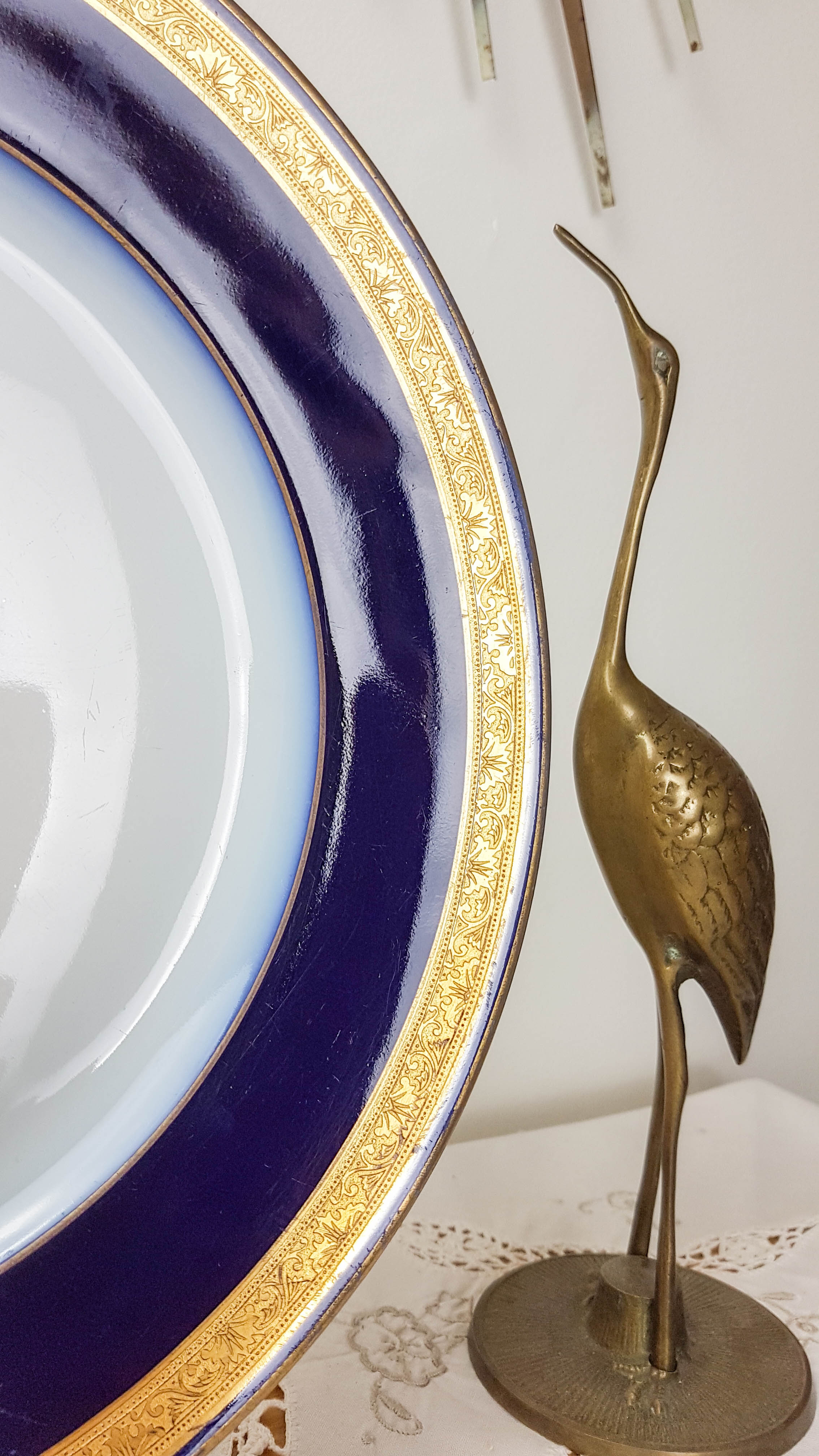 Big round dish raynaud - c limoges