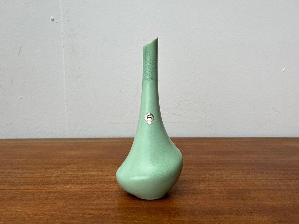 German ceramic vase from the mid-century by Hirschau Keramik, 1960s.