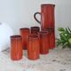 Ceramic orangeade service
