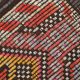 5x9 Brown Pink Antique Vintage Kilim Rug 166x78Cm SK 2402