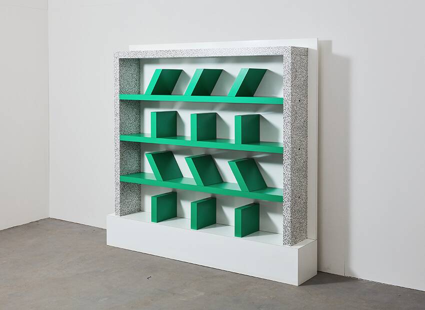 Ettore Sottsass Early Suvretta Bookcase for Memphis Milano 1981