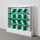 Ettore Sottsass Première bibliothèque Suvretta pour Memphis Milano 1981