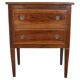 Small Antique Chest Of Drawers In Walnut, Italy 18th Century