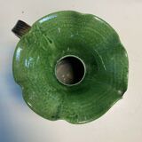 Cerenne Vallauris green pitcher vase