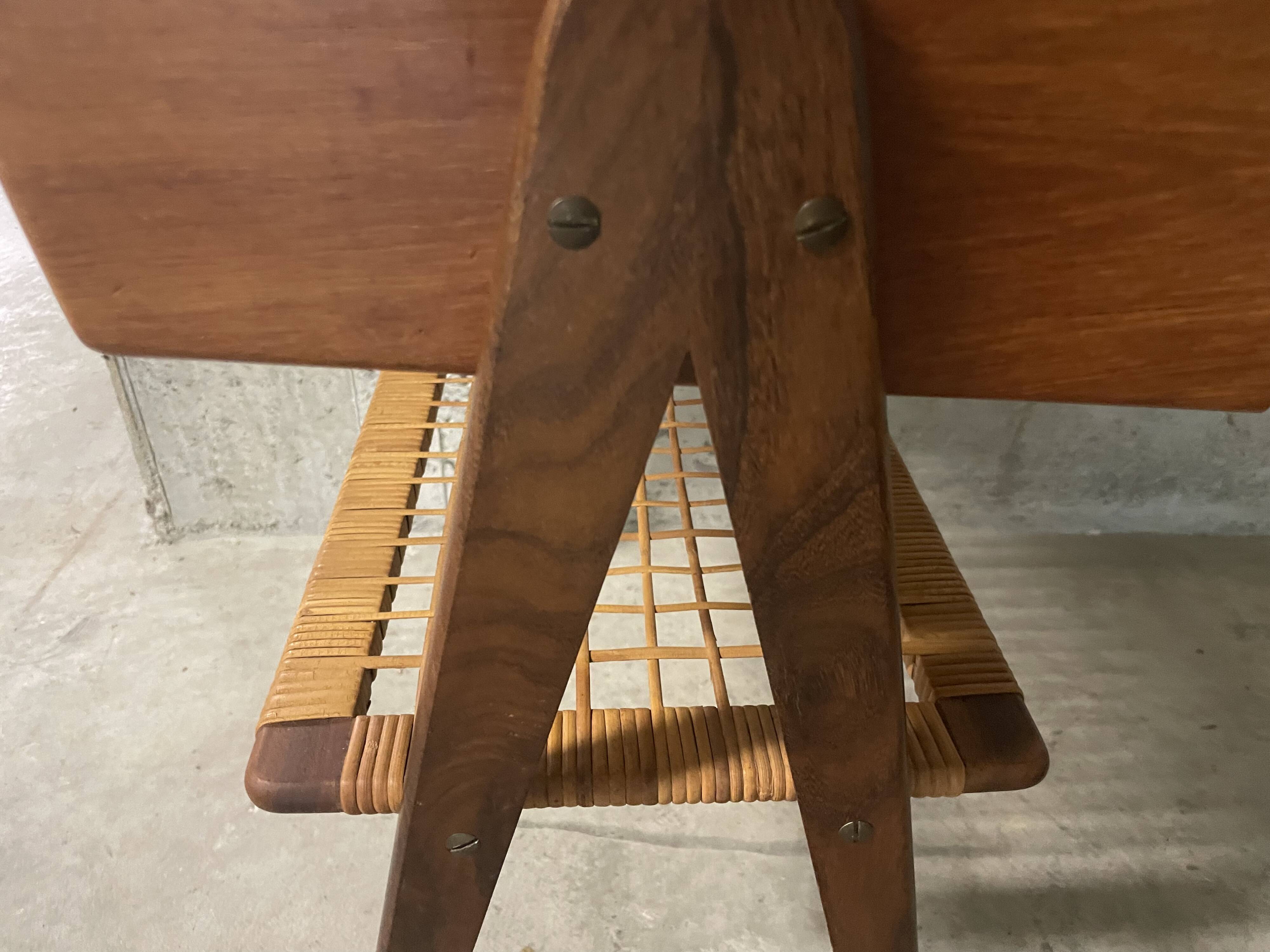 Scandinavian bedside table from the 1960s.