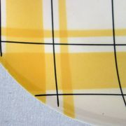 6 assiettes plates Salins modèle Montréal vintage