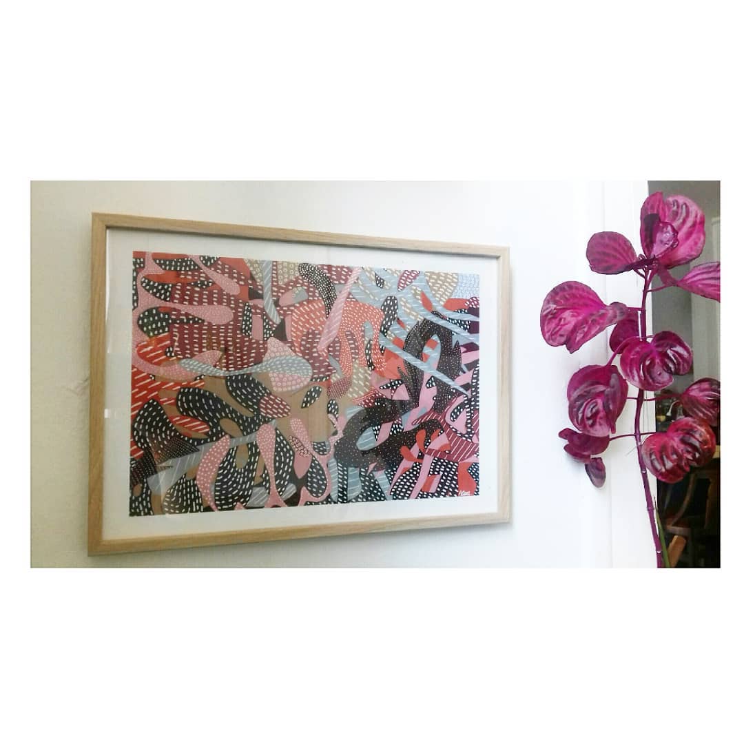 Illustration flowers Madeira