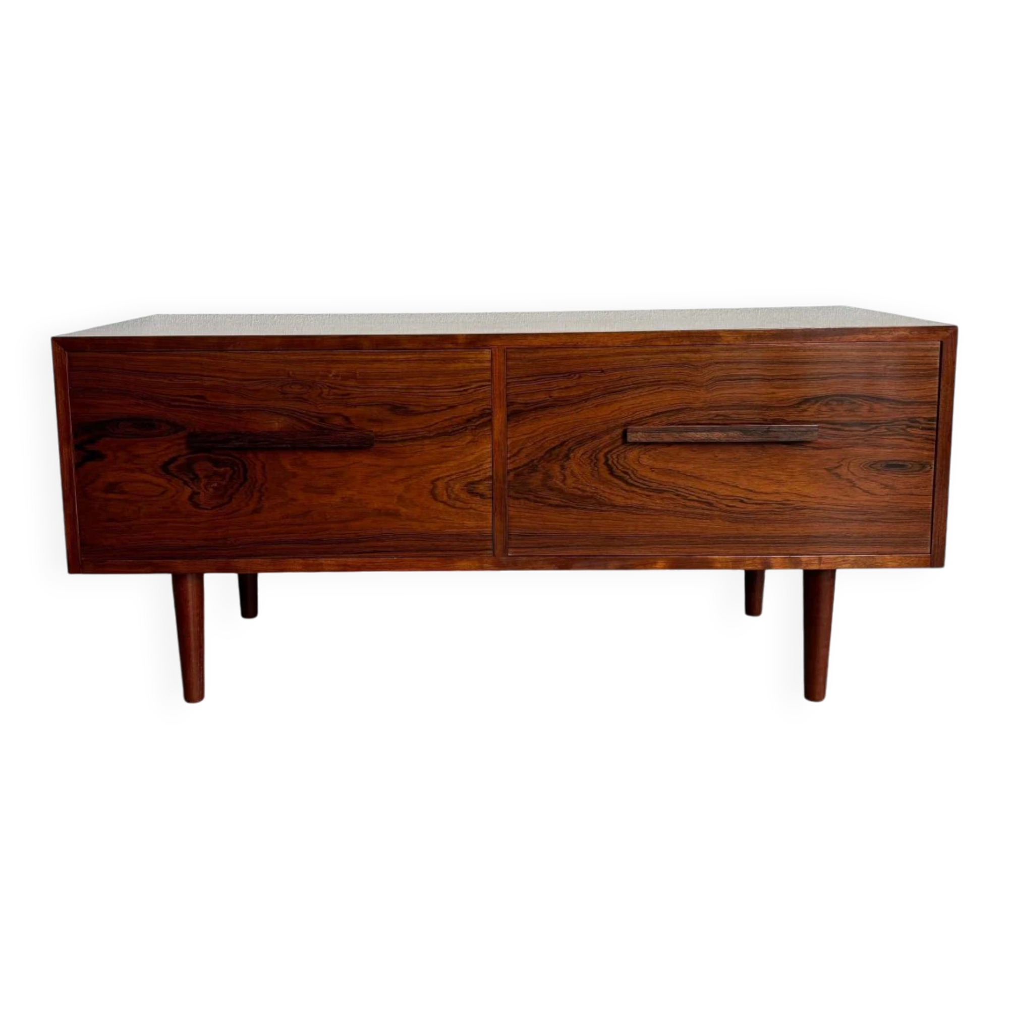 Buffet vintage hifi en palissandre