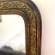 Louis-Philippe mirror, wood and gilded stucco — late 19th century