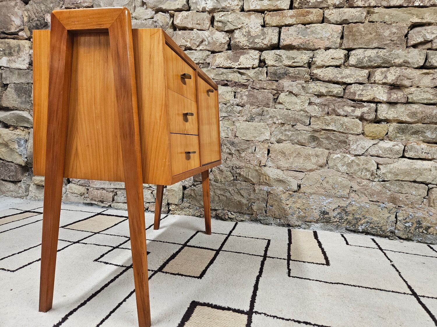 Small vintage Scandinavian furniture 1970