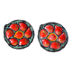Duo of oyster plates by Gabriel Fourmaintraux