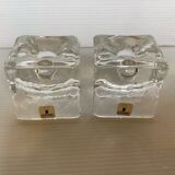 Pair of Juhava Finnish candlesticks