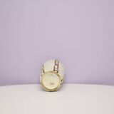 Vase vintage blanc d’allemagne de l’ouest jasba