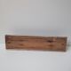 Vintage coat rack aluminum and wood