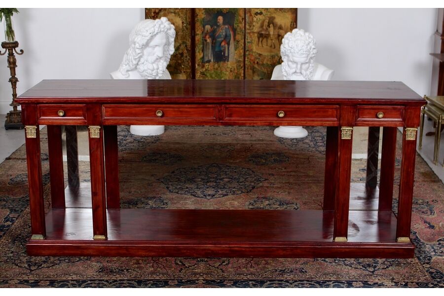 Buffet bronze and mahogany, 1920