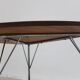 Triangular 'VL1312' side table in teak by Vermund Larsen, 1959