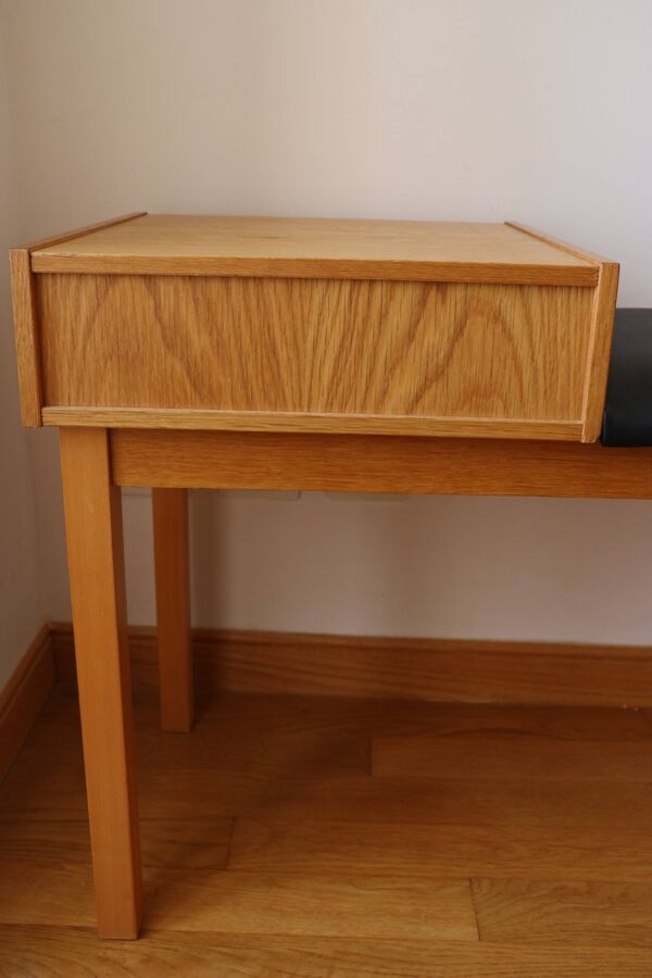 Banc d'entrée, banc téléphone modulable scandinave, 1960