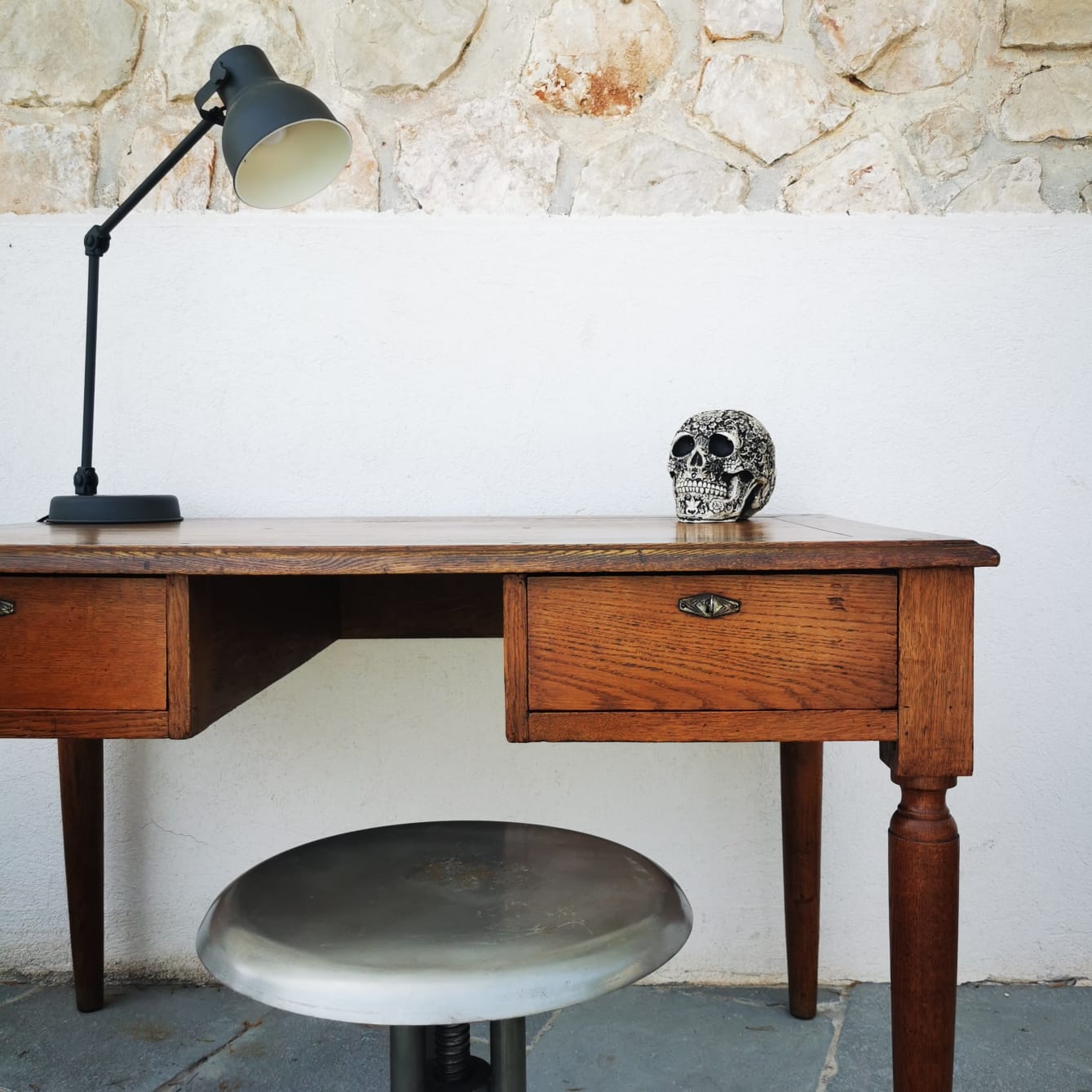 Old oak directoire style office