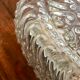 Ceiling light in cast glass circa 1950