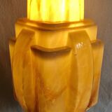 Antique Art Deco skyscraper ceiling chandelier