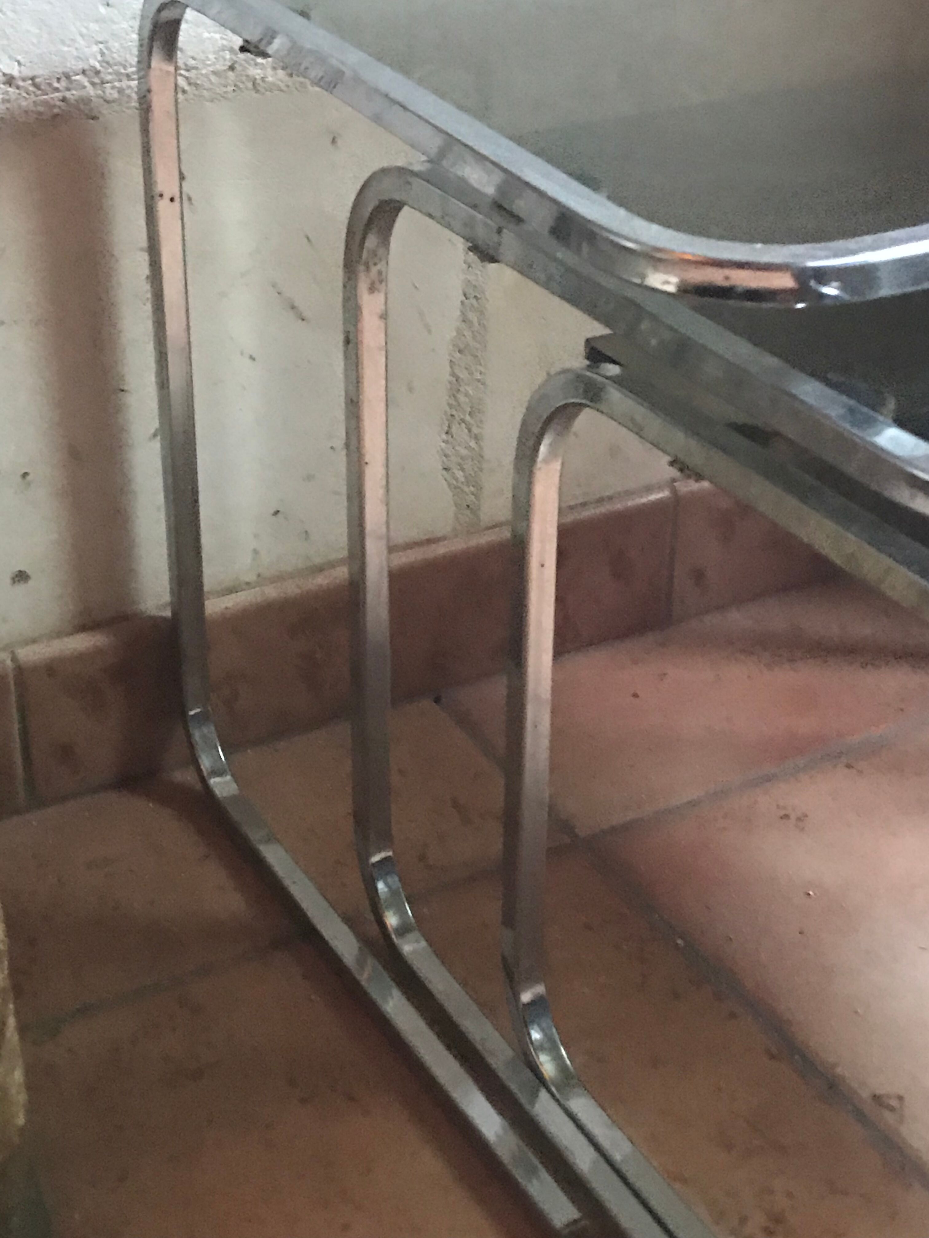 Vintage nesting coffee tables