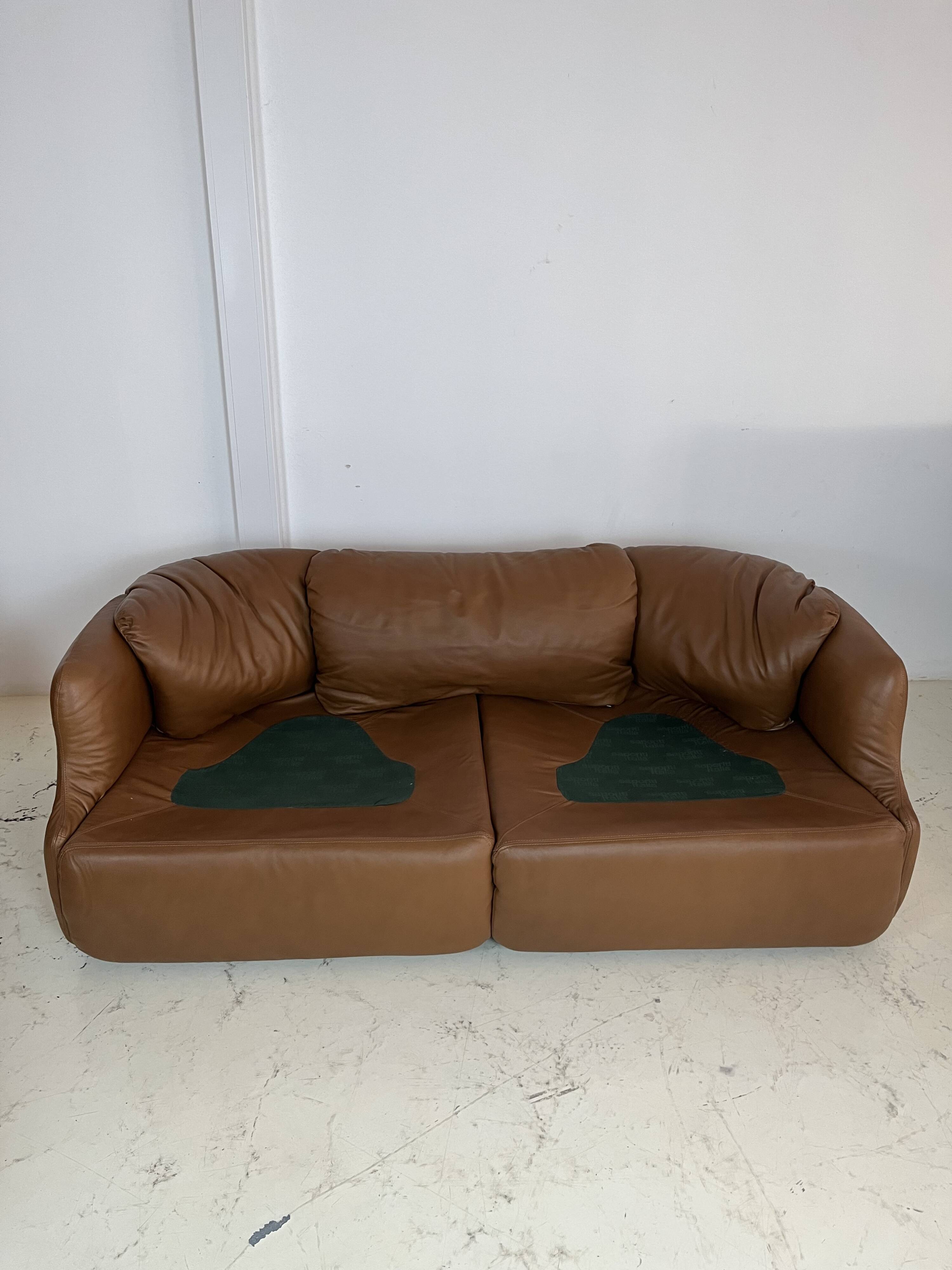 Chaises longues et canapé Confidential par Alberto Rosselli, ensemble de 3