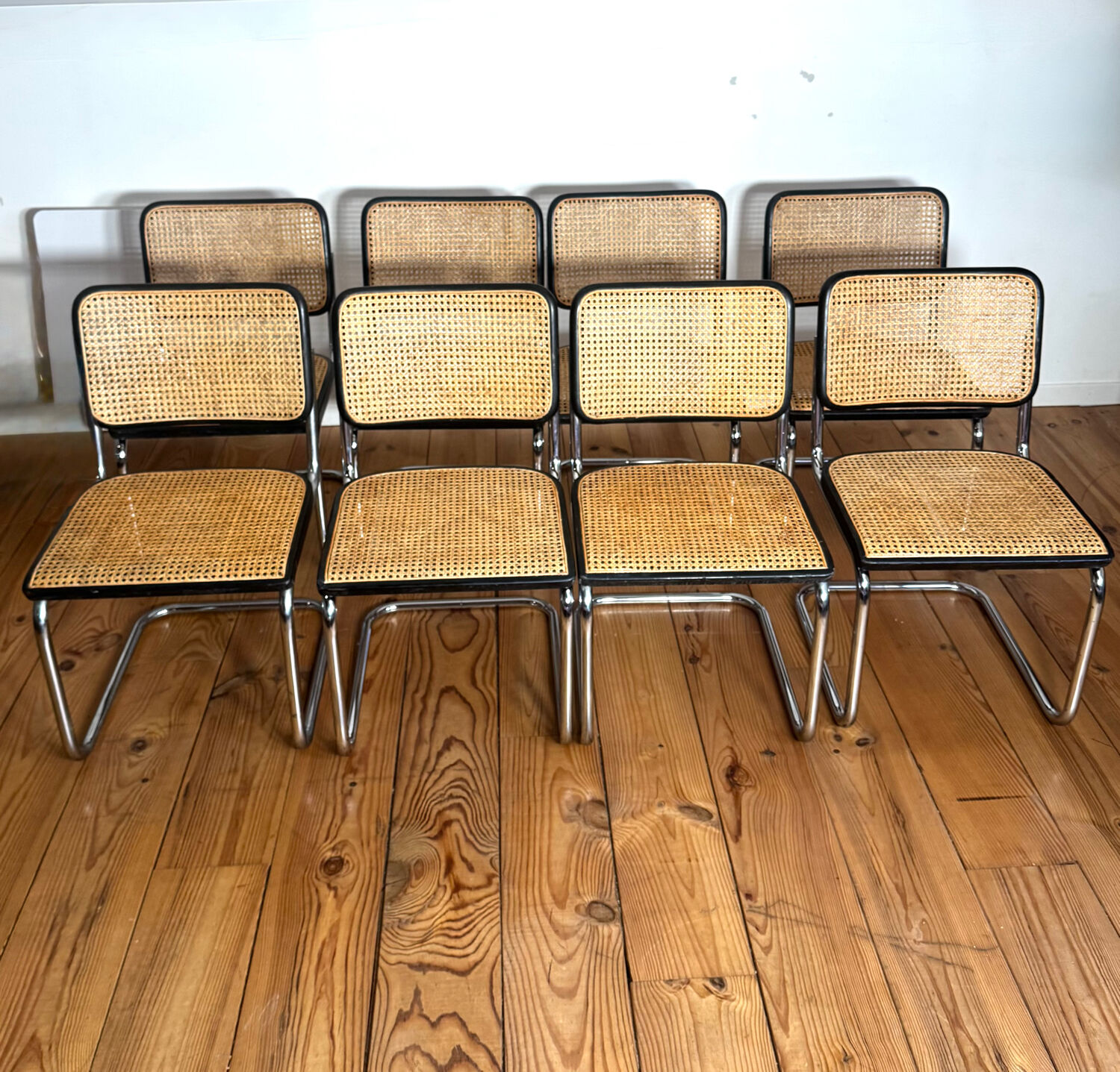 Set of 8 S32 Thonet chairs – Frankenberg Edition