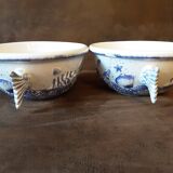 Set of 2 original salad bowls