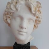 Young Bacchus head after Bartholdi