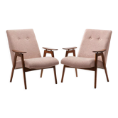 Pair of type 6950 TON armchairs