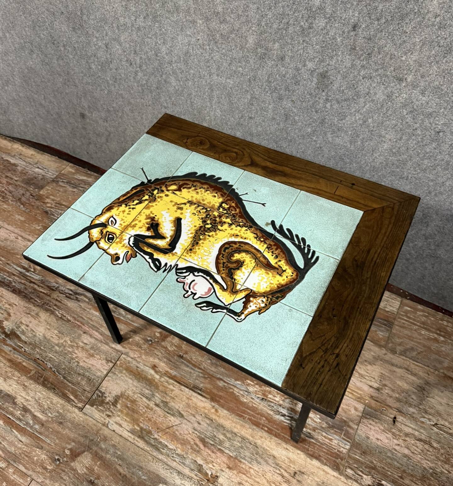 Vintage ceramic coffee table