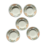 5 Longwy hollow plates