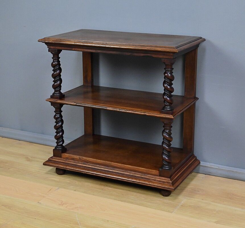Oak serving table, Louis XIII style – early 20th century