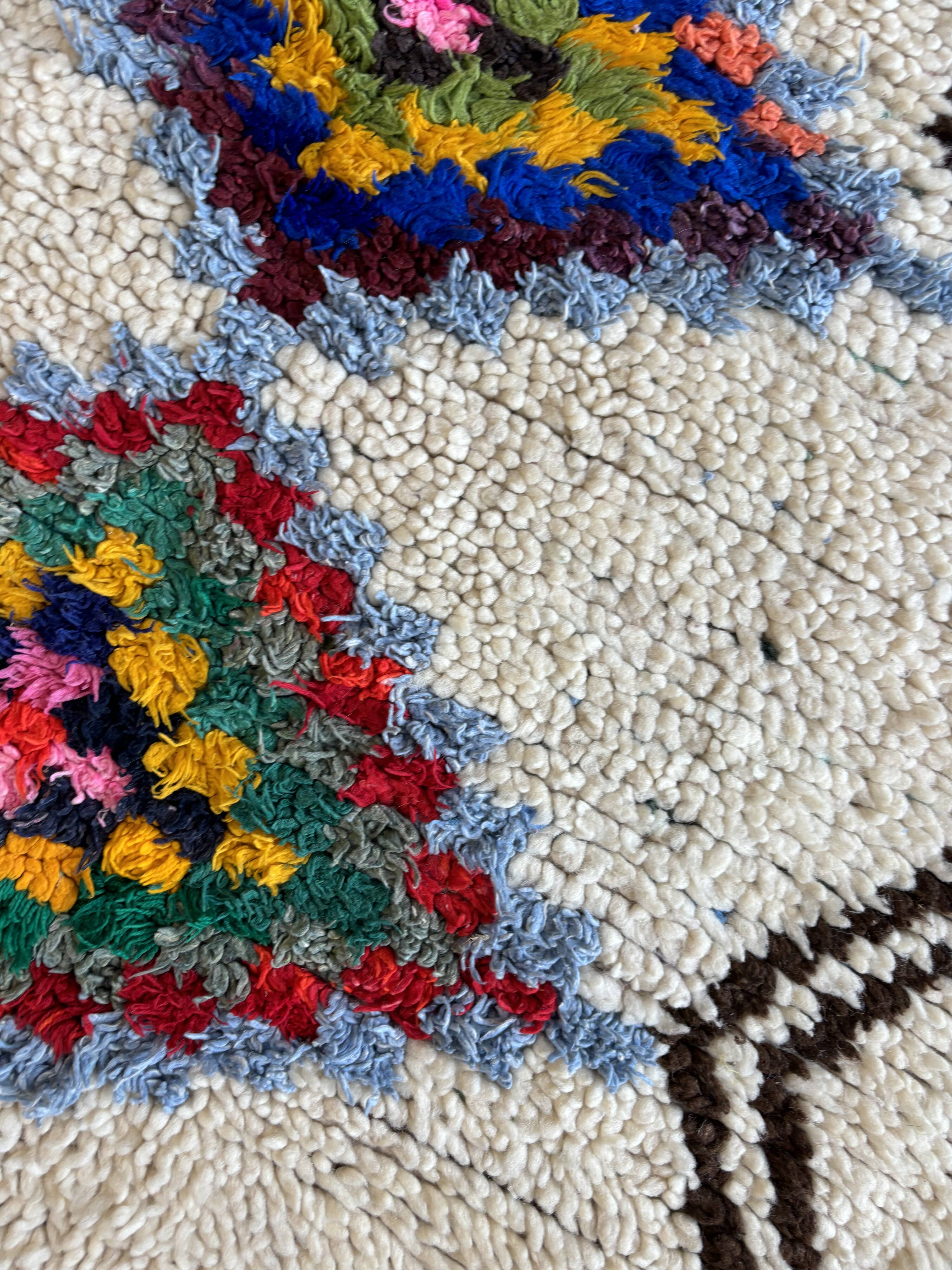 Azilal vintage runner rug: small size, big style