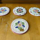 Series 4 coasters saint pierre coloured ceramic mid-century #e