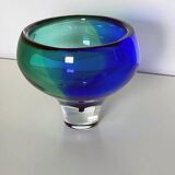Vintage Glass Bowl • Gerard Thomassen • Glasfabriek Leerdam • 1990