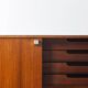 Minimalist storage cabinet in teak by Alfred Hendrickx, 1960