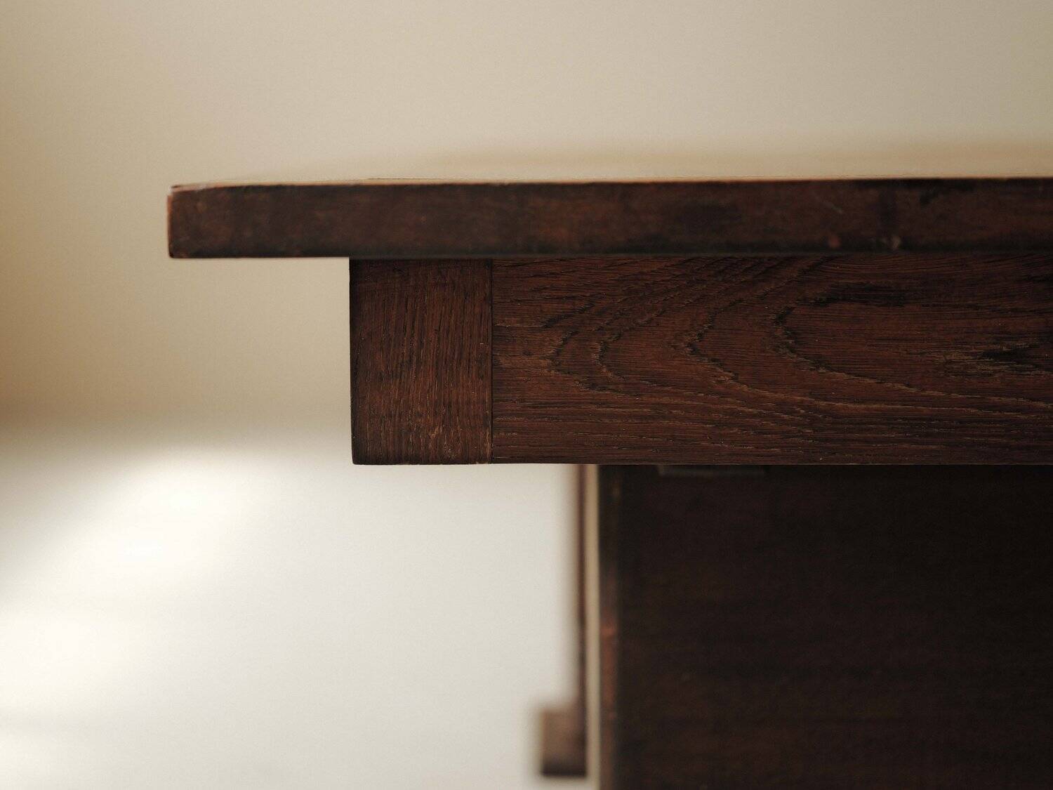 Modernist dining table, France, circa 1940.