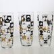 Set de 4 verres à long drink MBL années 60