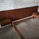 Vintage teak Scandinavian bed