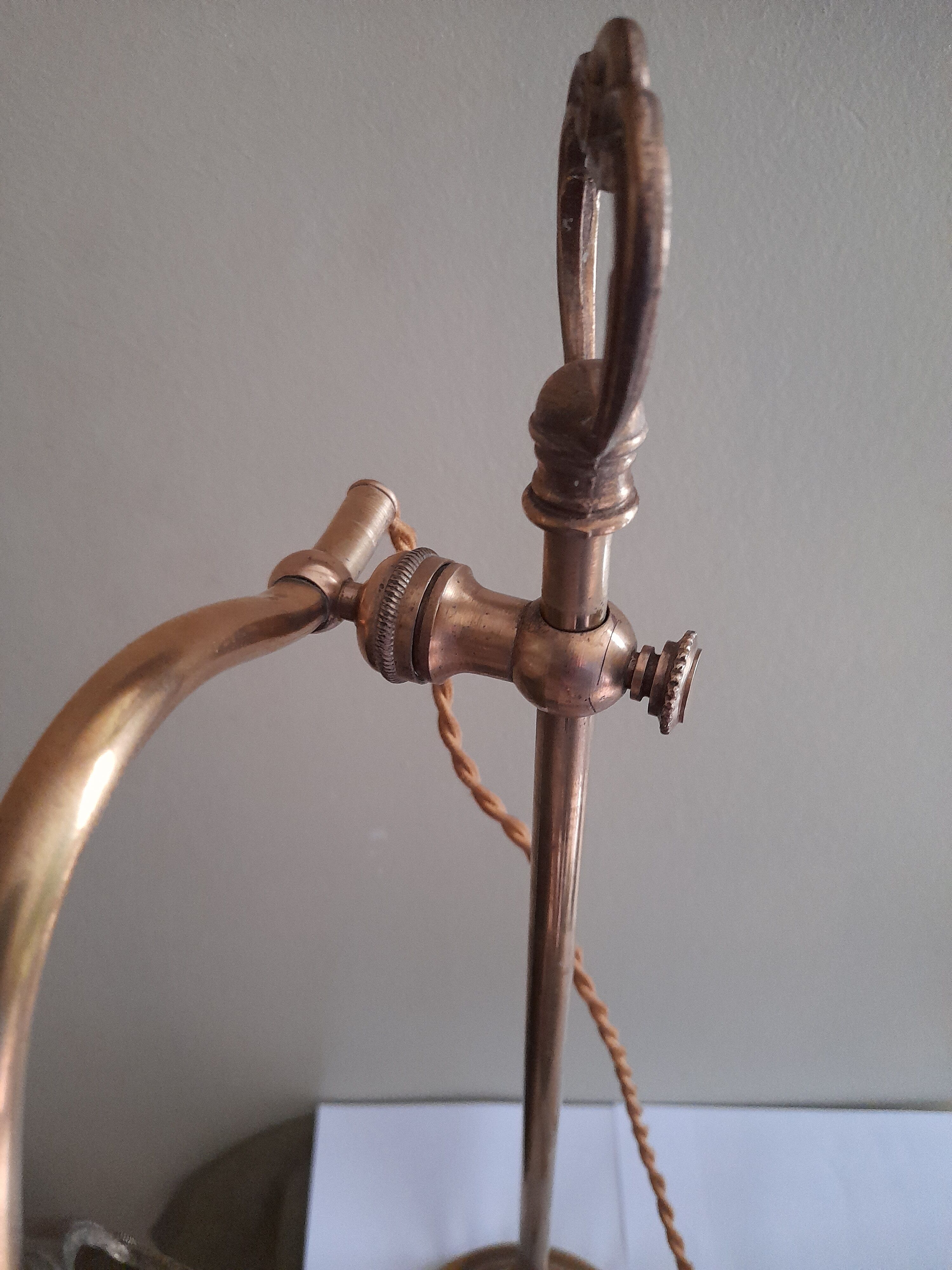 Art Deco Gooseneck Desk Lamp