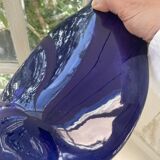 Max Idlas midnight blue ceramic vase
