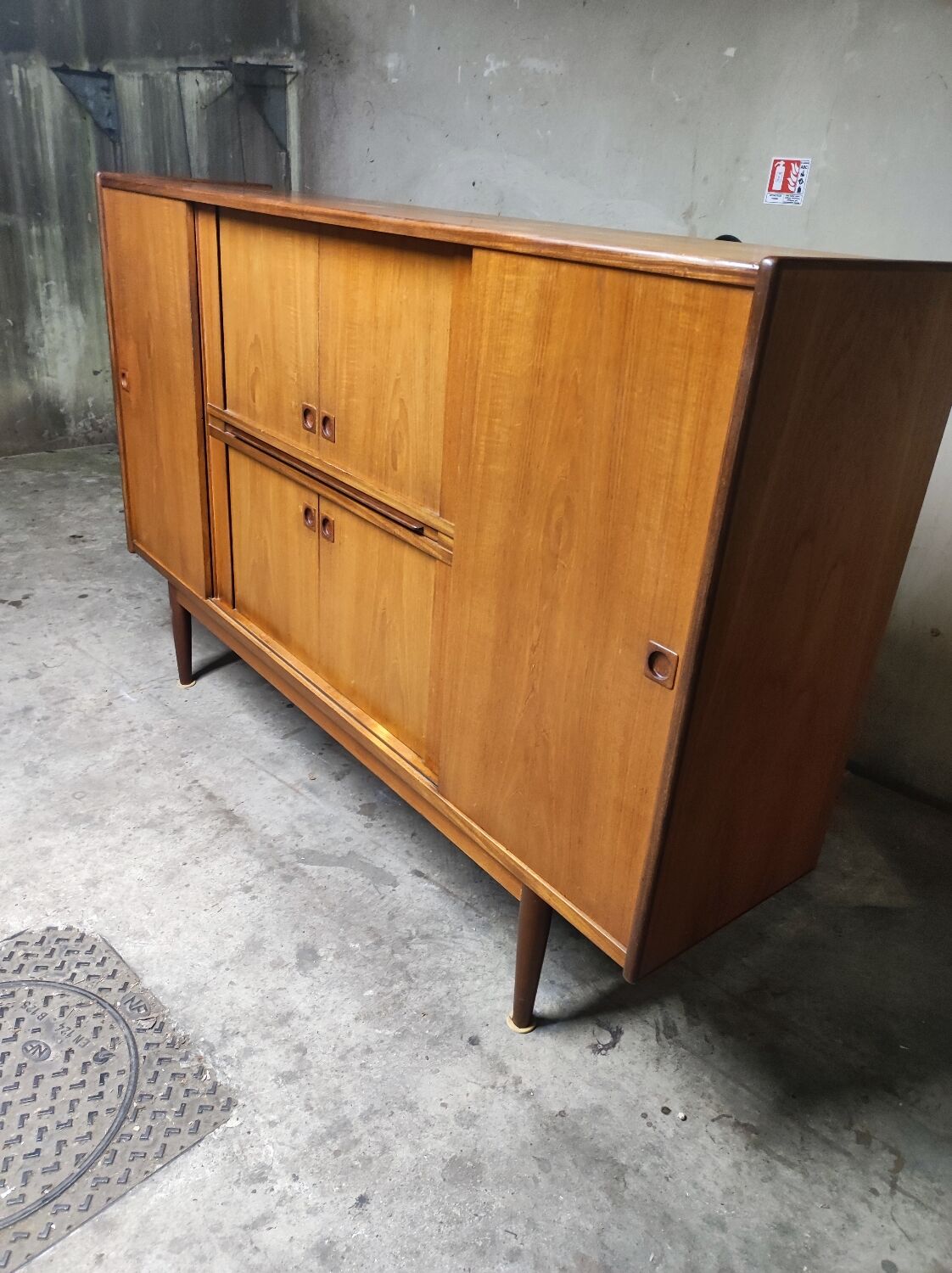 Vintage scandinavian row