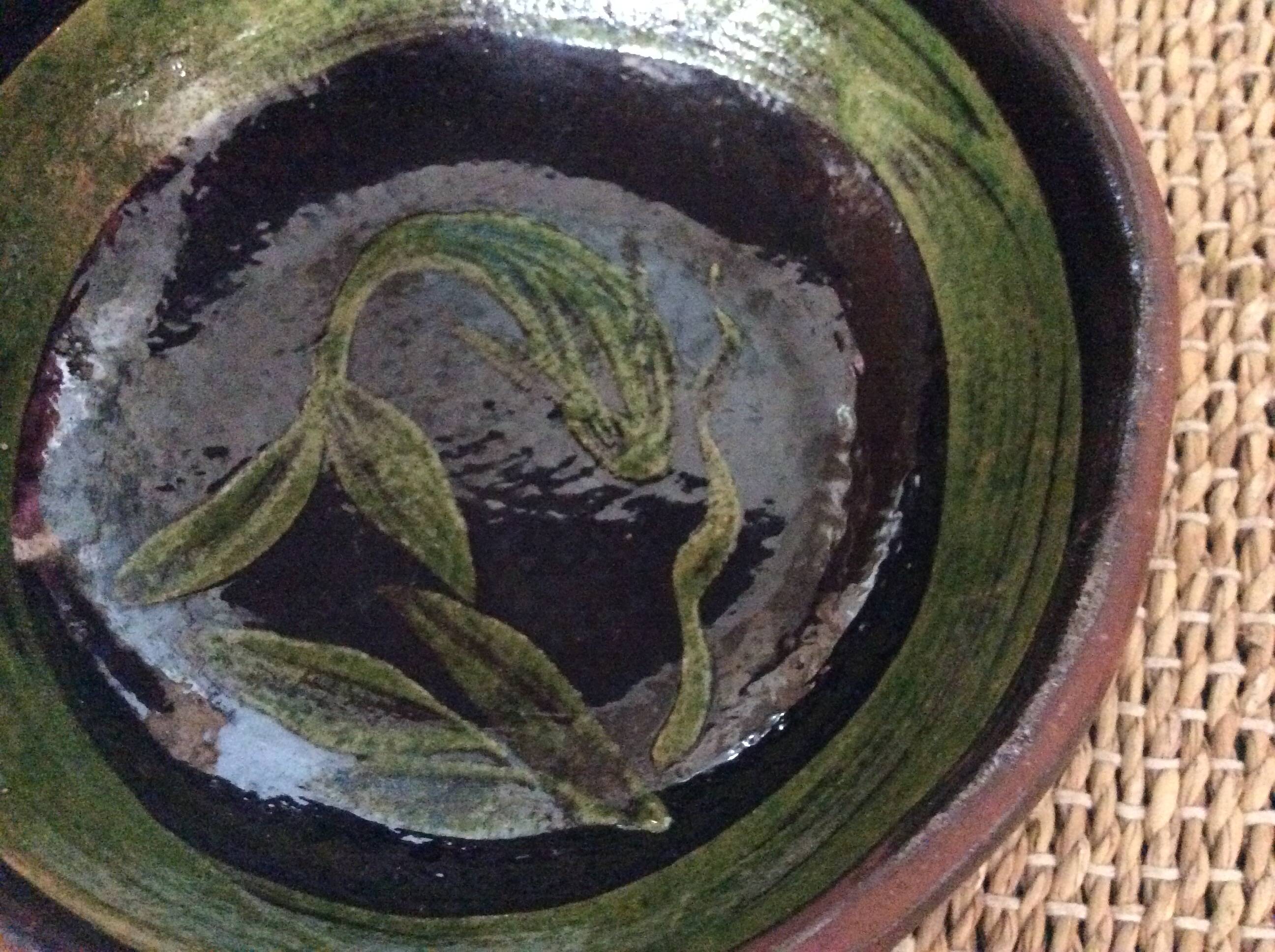 Mexican terracotta dish