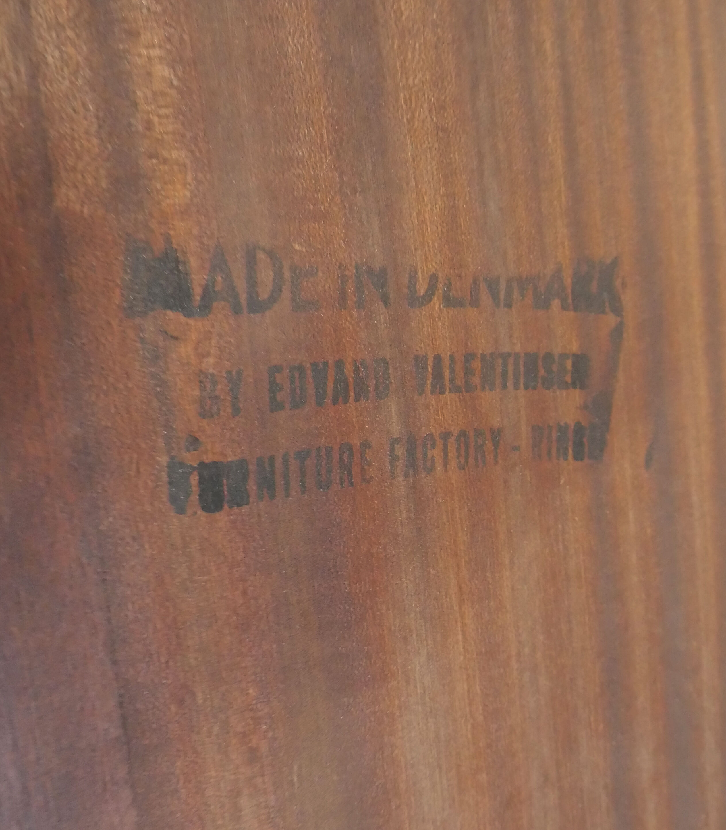 1960’s mid century danish rosewood large dining table by edvard valentinsen