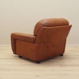 Brown armchair, Italian design, 1970s, production: Italy