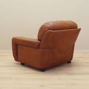 Fauteuil marron, design italien, années 1970, production : Italie