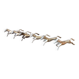 Set of 6 metal knife holders