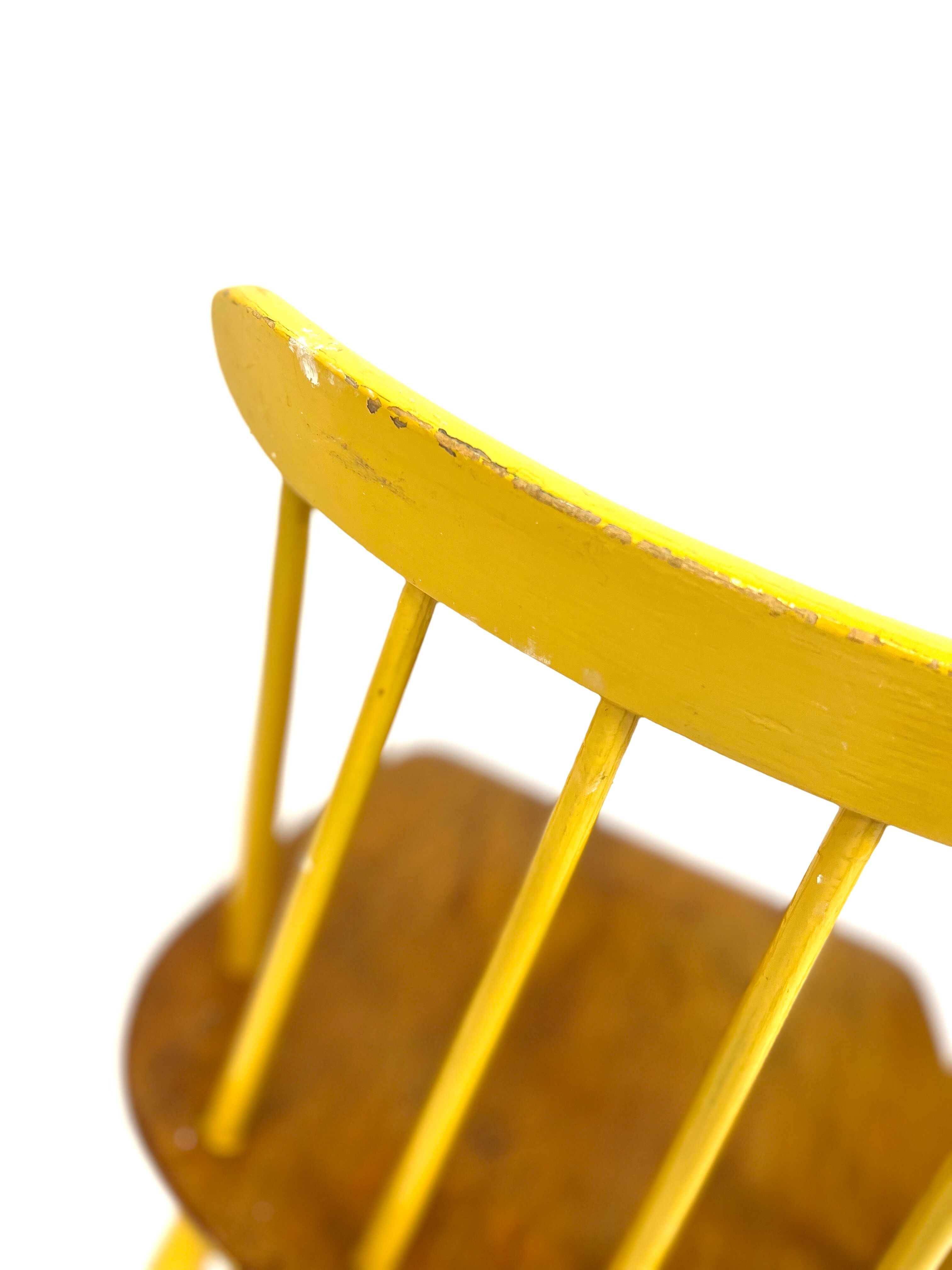 Set of 4 "Fanett" chairs Ilmari Tapiovaara Sweden 1960